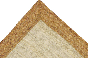 Custom Made Handmade Organic Braided Jute <b>Rug</b> Decorative <b>Scalloped</b> Edge Bohemian Eco-Friendly Area <b>Rug</b> - Product Image 5