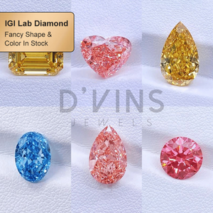 Diamante Cultivado en Laboratorio D'vins Jewel DJ 546, 1.31CT, Corte Cojín, Verde Intenso Fantasía, VS1, HPHT, Certificado IGI 2486420927 - Product Image 4