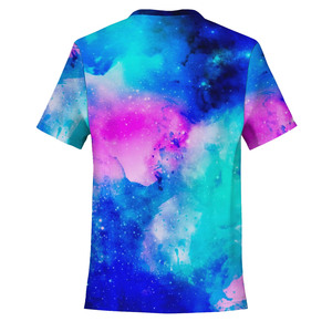 T-shirts pour hommes à col rond avec impression par sublimation de logo personnalisé sur le devant - Séchage rapide, respirant, manches courtes, coupe classique - Product Image 4