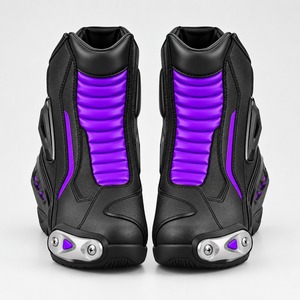 Bottes courtes de moto avancées, construction ergonomique, soutien renforcé de la cheville et semelle durable pour le tourisme - Product Image 5
