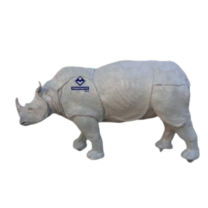 Nueva Estatua de Rinoceronte de Resina 2026, Escultura Animal Realista, Artículo Coleccionable - Product Image 1