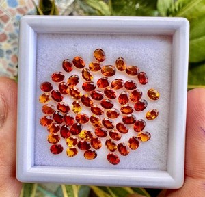 Citrine naturelle de forme ovale, pierres précieuses jaunes, pierres en vrac pour la fabrication de bijoux, bagues, pendentifs, boucles d'oreilles, haute qualité - Product Image 5