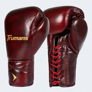 Gants de boxe Muay Thai en cuir personnalisés pour l'entraînement et le combat, avec fermeture auto-agrippante, pour hommes et femmes - Product Image 3
