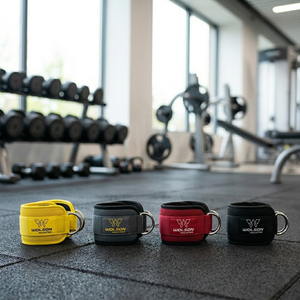 Correa ajustable para tobillo para ejercicios con cable en el gimnasio, entrenamiento físico, ejercicios de parte inferior del cuerpo y actividades de fuerza, unisex. - Product Image 5