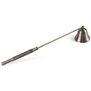 Wrought Iron Metal <b>Candle</b> Snuffer With Long Handle For Home Decoration Handmade <b>Candle</b> <b>Wick</b> Snuffer Black Finished - Product Image 2