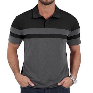 Polos décontractés personnalisés pour hommes avec design vierge, manches courtes, impression couleur pour logo de golf, personnalisable, envoyé par Dress Sports - Product Image 1