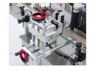 Ts05-1 etichettatrice automatica a doppio lato del prodotto rotondo per barattoli circolari per imballaggi industriali di cosmetici alimentari - Product Image 2