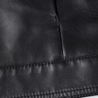 Veste universitaire en cuir véritable pour homme, hiver, personnalisable, col montant, logo sur le devant, taille oversize 4XL, manches longues, grande taille, blanc