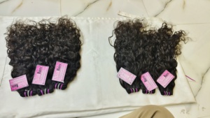 Extensiones de Cabello Humano Remy Sin Procesar de Camboya, Venta al Por Mayor, Doble Trama a Máquina, Paquetes de 100g, Rizado Spring Curl de JERRY HAIRS - Product Image 3