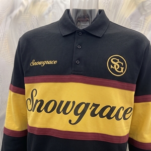 เสื้อยืดแขนสั้น Snowgrace คอวี ทรงหลวม ใส่ได้ทั้งชายหญิง ผ้าเจอร์ซีย์ ระบายอากาศดี ปักลาย เหมาะสำหรับฤดูร้อน - Product Image 5