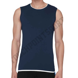 Chaleco de gimnasio para hombre, ropa deportiva sin mangas para Fitness, venta al por mayor - Product Image 1