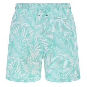 กางเกงขาสั้นชายหาดผ้าโพลีเอสเตอร์แบบสวมใส่สบายสำหรับผู้ชาย มีกระเป๋า ลายพิมพ์แบบซับลิเมชั่น แห้งเร็วและป้องกันรังสียูวี - Product Image 5