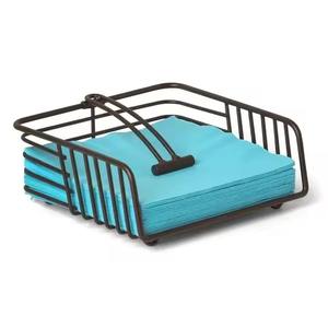 Support à serviettes en métal design de qualité supérieure pour table à manger et cuisine, élégant porte-serviettes pour la maison, le bureau et le restaurant - Product Image 5