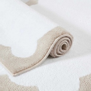Tapis de bain tuftés de luxe en pur coton, qualité supérieure, durables, fabriqués à la machine, prix de gros - Product Image 6