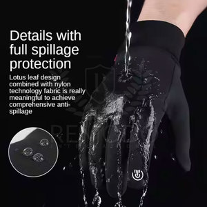Trendy Custom Printed Design <b>Men</b> Full Finger Warm <b>Gloves</b> Breathable Stretchable Cotton/Polyester Fiber Riding <b>Gloves</b> <b>Winter</b> - Product Image 6