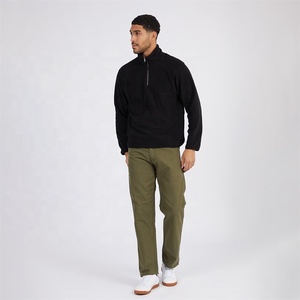 เสื้อสวมหัวมีซิปสีดำสำหรับผู้ชายเสื้อสวมหัวแบบถักสำหรับการออกนอกบ้านแบบเป็นชั้นและแบบลำลอง - Product Image 4