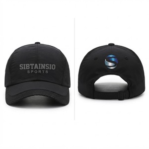 Gorra de Béisbol Negra para Hombre, Gorra de 5 Paneles con Protección Solar, Gorra Trucker Patriótica, Gorra Personalizada con Bordado 3D Ajustable - Product Image 2