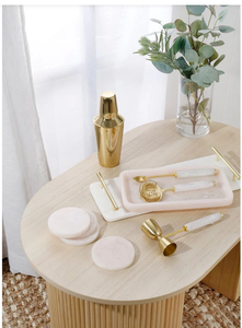 Plateau ovale en résine brillant, multi-usages, pour organiser les bijoux, plateau décoratif moderne pour coiffeuse, best-seller - Product Image 4