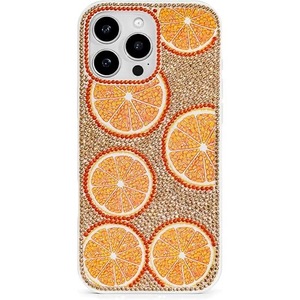 Funda de Teléfono Hecha a Mano con Cuentas de Vidrio Bordadas, Diseño de Pez, Color Azul, Base de Poliéster, Rectangular - Product Image 2