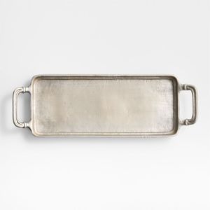 Plateau de service en métal haut de gamme, vaisselle décorative pour la cuisine, la salle à manger, l'hôtel, le restaurant, la restauration, les réceptions à domicile, fournisseur en gros - Product Image 1