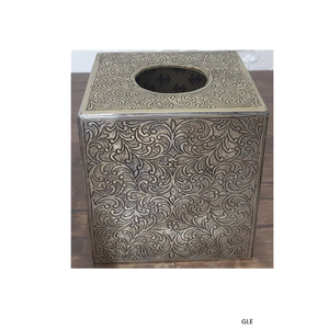 Porte-serviettes en métal de luxe, décoratif pour table, vente en gros, porte-mouchoirs personnalisé, forme sur mesure, porte-serviettes artisanal de designer - Product Image 5