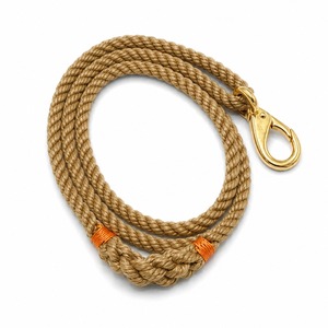 Cuerda Trenzada de Cáñamo Encerado con Cierre Dorado para Bolsos, Estilo Clásico, 8 Hilos, Redonda, Alta Tenacidad - Product Image 1