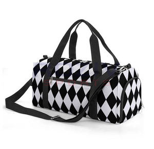 Bolsa de Lona con Cierre de Nailon Sublimado, para Mujeres y Hombres, para Viajes, Deportes, Baile, Gran Capacidad, Ecológica - Product Image 4