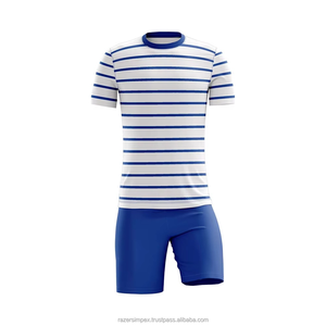 Nouvel uniforme de football rose uni noir à manches courtes avec logo frontal, style estival, haute qualité, 100% respirant, léger, séchage rapide - Product Image 3
