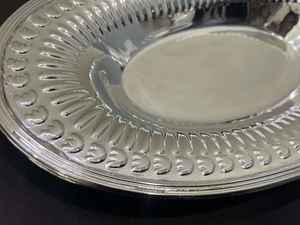 Assiette ovale et plat de service 25 cm en laiton 100% de qualité alimentaire, design artisanal, fournitures pour restaurants - Product Image 4