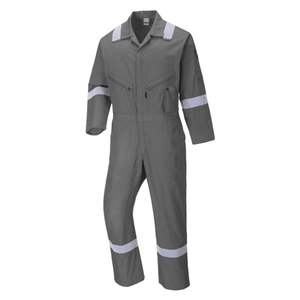 High Quality Lightweight Poly Cotton Hi Vis Work Coveralls Unisex Reflective Safety Uniform Custom Industrial Workwear - Product Image 3