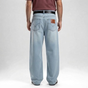 Pantalons en jean personnalisés en gros – Usine de jeans – Denim en coton de qualité supérieure – Pantalons décontractés pour hommes et femmes – Coupe ample et décontractée - Product Image 2