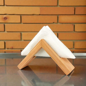 Elegantes Porta Servilletas Rústicos de Madera de Mango para Mesa de Comedor, Decoración de Mesa para Bodas y Fiestas - Product Image 5