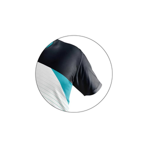 T-shirts décontractés pour hommes à col rond et manches courtes, coupe classique, personnalisables en gros, impression par transfert thermique, tissu tricoté en Spandex/Polyester - Product Image 2
