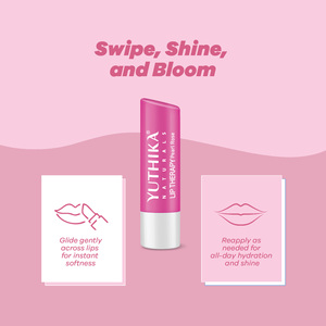 Yuthika Moisturizing <b>Lip</b> Balm – Pearl Rose 4.8g | Repairs Dry, Damaged <b>Lips</b> with Natural Oils | Hydrated & Smooth <b>Lips</b> | Glossy - Product Image 4