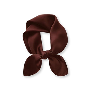 Pañuelo Cuadrado de Seda de Morera 100% Pura de 68 cm - Pañuelo Ligero de Color Sólido para Cabello, Cabeza y Cuello para Mujer - Product Image 4