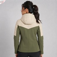 Veste softshell pour femme, tissu extensible, respirant, coupe confortable, résistant au vent, légère, vêtements de plein air pour le sport
