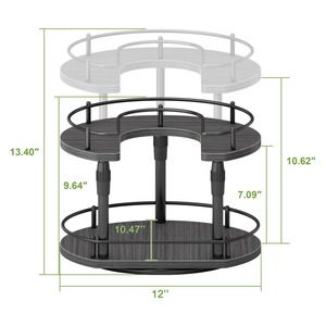 Stylish Countertop Rack <b>Kitchen</b> Organizer Spice Cutlery Oil Bottle <b>Storage</b> Stand And Modern <b>Kitchen</b> Utility Shelf From India - Product Image 2