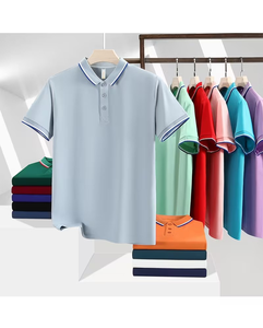 White Men's Cotton Polo Shirt Short Sleeve Embroidered Logo Front Casual Pique Knitted Breathable Design - Product Image 6