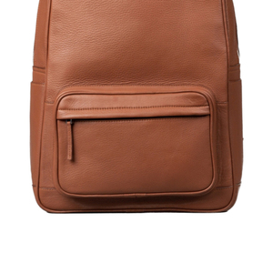Mochila de Cuero Vacuno Marrón para Portátil, con Cierre de Cremallera, para Hombre, a la Moda, de Cuero Genuino, Impermeable, Capacidad de 20-35L, Venta al Por Mayor - Product Image 5