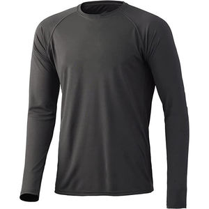 Camisa de Pesca Personalizada para Hombre, Protección UV, Manga Larga, Secado Rápido, Transpirable, Poliéster, Impresión por Sublimación, Ropa para Exteriores, OEM, ODM - Product Image 1