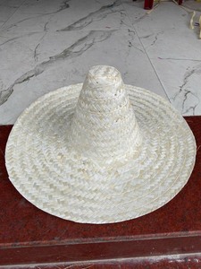 Vietnam Origin Mexican Sombrero <b>Straw</b> <b>Hat</b> Wide Brim Natural <b>Straw</b> For Outdoor Beach Festival Costume And Party Decor Use - Product Image 4