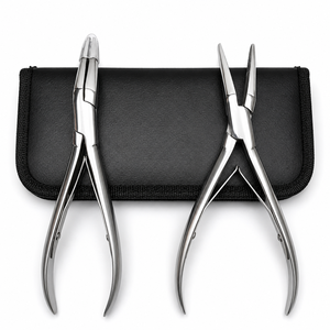 Commercial Use Stainless Steel Keratin Hair Extension Remover Plier <b>Tool</b> With <b>Tooth</b> Structured Point - Product Image 6