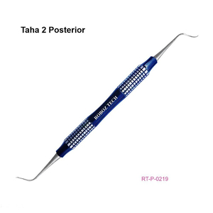 เครื่องมือขูดหินปูนแบบแมนนวล Ergonomic Dental Taha 1 สำหรับทำความสะอาดฟันหน้า ผลิตจากสแตนเลสโดย Roboz Tech ประเทศปากีสถาน - Product Image 3