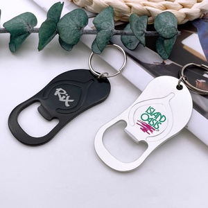 Porte-clés ouvre-bouteille en métal à prix direct d'usine, Marktex - Product Image 3