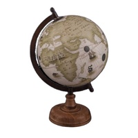 RARE Antique 9 Pouces Hammond Terrestre Monde Globe Circa 1930 s Antique Décor Insolite Vintage Éclectique Décor Début Des Années 1900