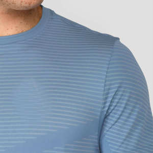 Camisetas de Hombre Personalizadas con Logotipo, Cuello en V, Manga Corta, Ecológicas, Transpirables, Corte Regular, Más Vendidas, de Alta Calidad, 100% Algodón - Product Image 5