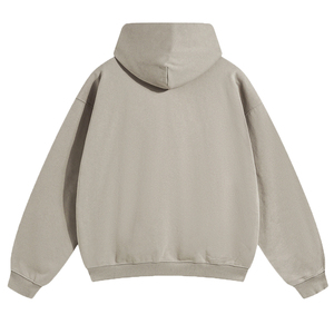 Sweat-shirts à capuche décontractés pour hommes en coton avec cordon de serrage, pulls à manches longues décontractés - Product Image 2