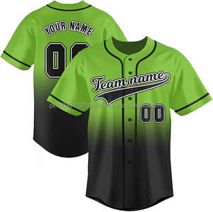 Camiseta de béisbol y sóftbol personalizada para hombre y mujer, camisetas con botones, número de nombre personalizado, ropa deportiva transpirable, talla con cuentas - Product Image 6