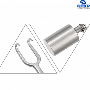 Retractor Nasal Cerkes con Peso, Juego de 5 Piezas de Acero Inoxidable - Product Image 3