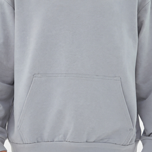 เสื้อฮู้ดดี้ดีไซน์ทันสมัยสำหรับฤดูหนาว ผ้าฝ้าย 100% เป็นมิตรกับสิ่งแวดล้อม สวมใส่สบายๆ สำหรับผู้ชาย ไซส์ใหญ่ - Product Image 6